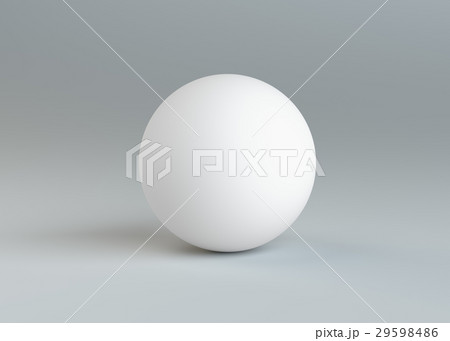 White empty sphere on gray background White empty sphere on gray background 29598486