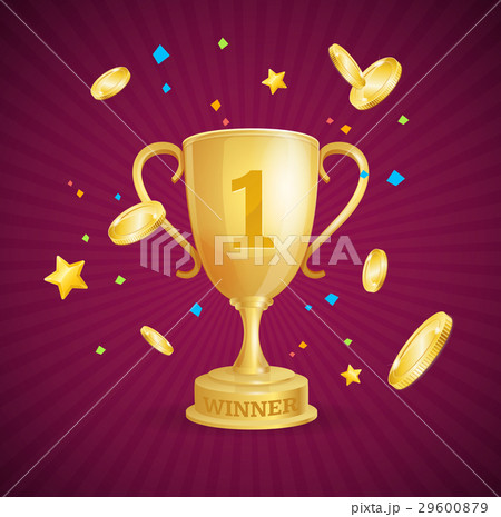 Winner Success Achievement Concept. Vector 29600879