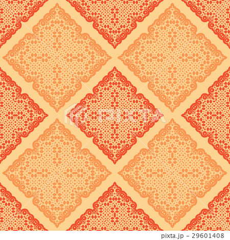 abstract orange seamless pattern 29601408