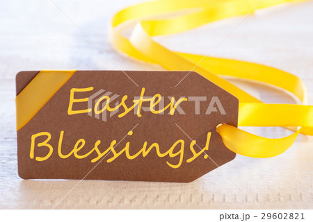 Label With Text Easter Blessings Label With Text Easter Blessings 29602821