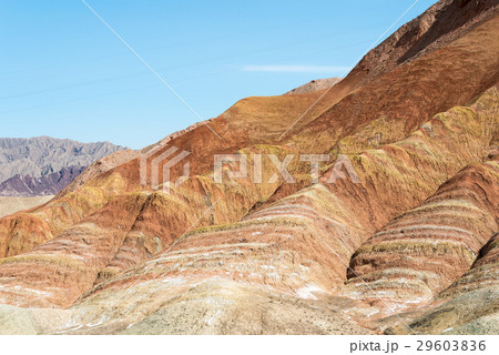 張掖丹霞地形 中国・甘粛省張掖市 29603836