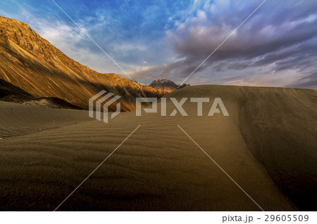 sand dunes against the background sand dunes against the background 29605509