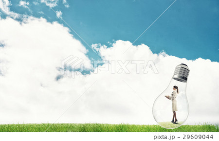 Alternative energy concept 29609044