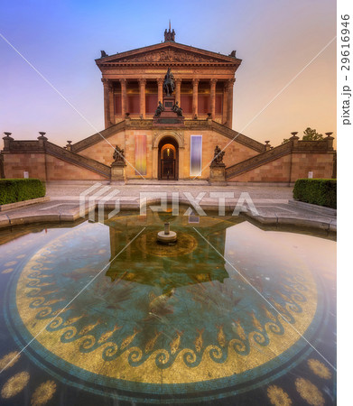 View of old National gallery in Berlin 29616946
