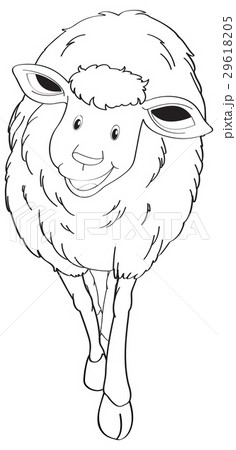 Animal outline for sheep Animal outline for sheep 29618205