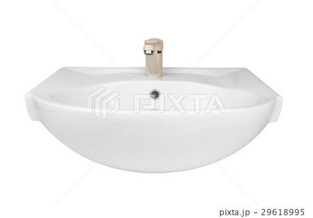 Washbasin isolated on white 29618995