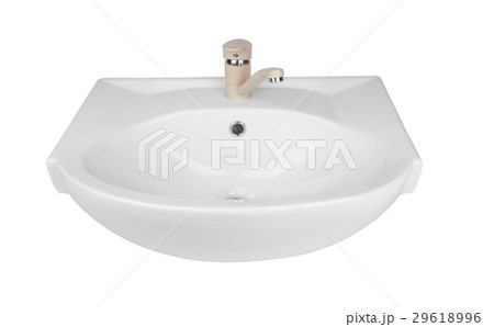 Washbasin isolated on white 29618996