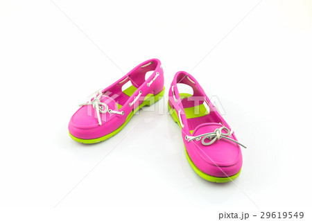 Colorful of Sandals shoes, flip flops. 29619549