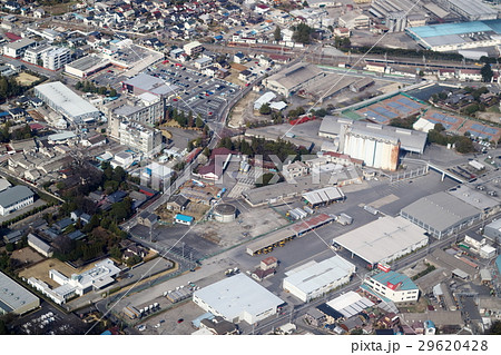 東武野田線野田市駅付近を空撮 東武野田線野田市駅付近を空撮 29620428