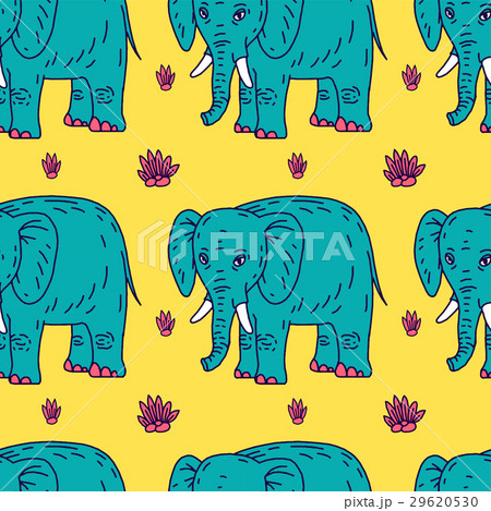 Cute elephant cartoon sitting Cute elephant cartoon sitting 29620530