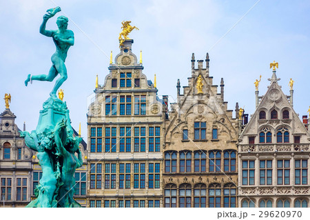 Grote Markt square in Antwerp, Belgium Grote Markt square in Antwerp, Belgium 29620970