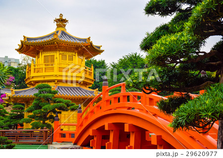 The oriental gold pavilion (pagoda), Diamond Hill 29620977