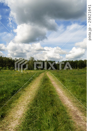 Meadow Road 牧草地の道 Meadow Road 牧草地の道(57,208 Meadow Road Stock Photos