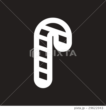 flat icon in black and white lollipop flat icon in black and white lollipop 29622043