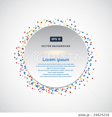 vector dot colorful with circle tag 29624258