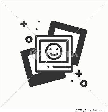 Photograph line outline icon. Photo, picture Photograph line outline icon. Photo, picture 29625656