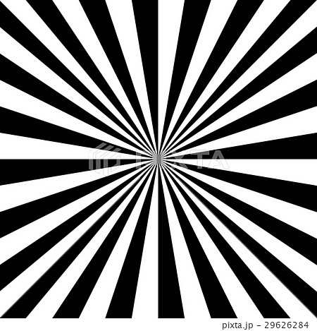Black and White Hypnotic Background. Vector 29626284