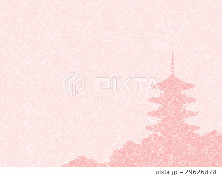 和紙に五重の塔 29626878
