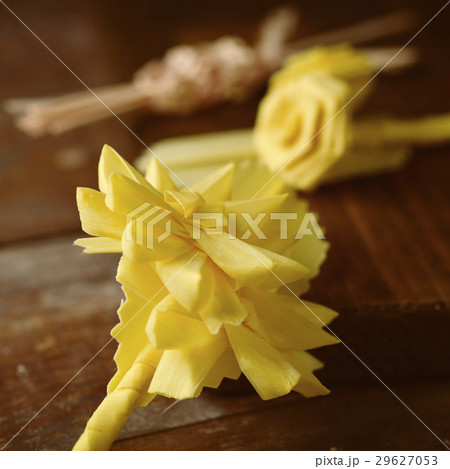 spanish braided palms for Palm Sunday 29627053