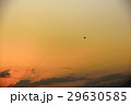 夕焼けと戦闘機 29630585