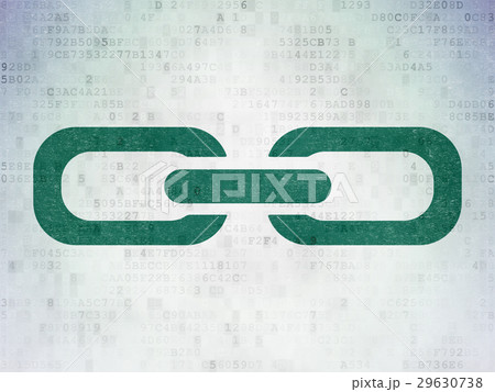 Web development concept: Link on Digital Data Web development concept: Link on Digital Data 29630738