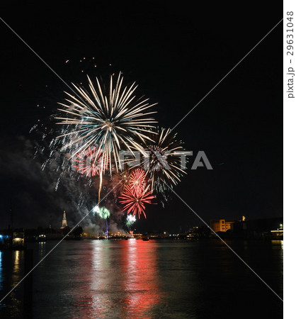 firework on new year countdown in Thailand 29631048