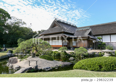 岡山後楽園の初秋　延養亭 29632239