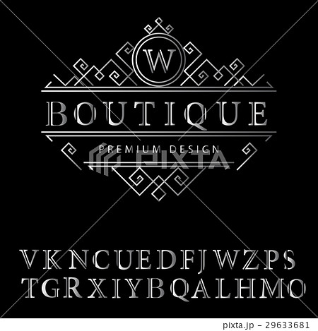 Monogram design, English letters. Elegant logo Monogram design, English letters. Elegant logo 29633681