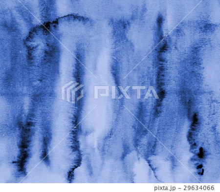 Abstract blue watercolor on paper texture  29634066
