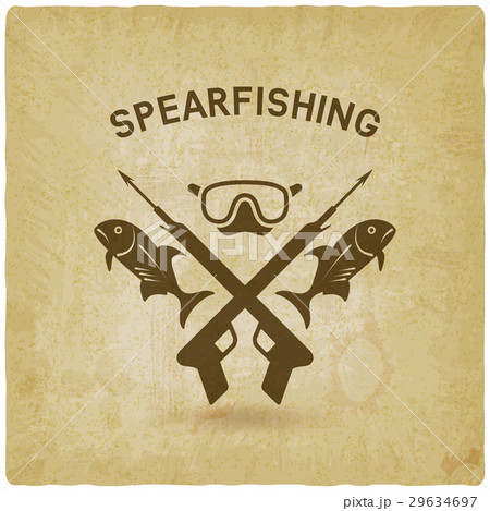 spearfishing concept design. underwater hunting 29634697