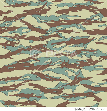 Russian Tiger stripe Camouflage seamless patterns 29635675