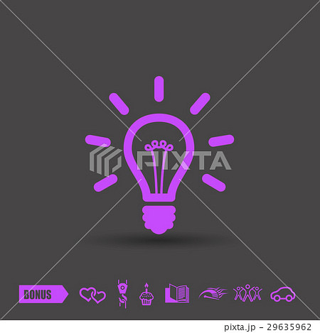 Pictograph of light bulb 29635962