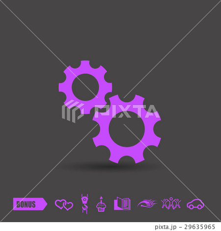 Pictograph of gear 29635965