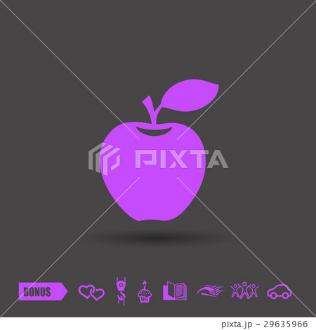 Pictograph of apple 29635966