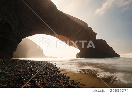 Red arch beach Legzira, Souss-Massa Draa, Morocco 29636274