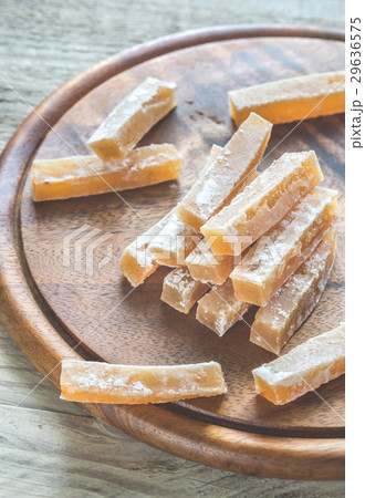 Heap of organic turkish delight 29636575