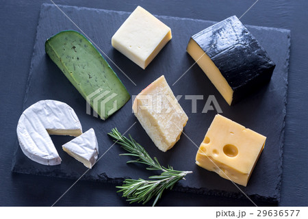 Various types of cheese 29636577