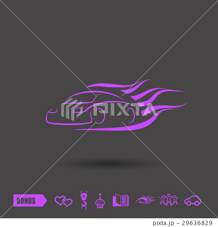 Pictograph of car Pictograph of car 29636829