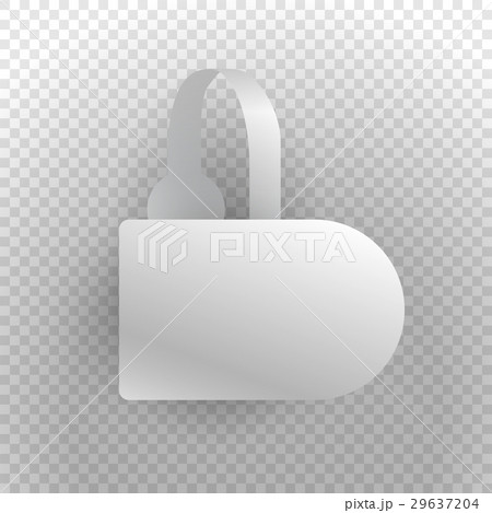 Shelf wobbler discount label isolated on 29637204