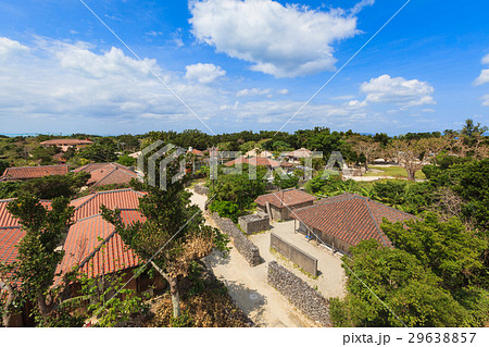 竹富島 集落 赤瓦 竹富島 集落 赤瓦 29638857