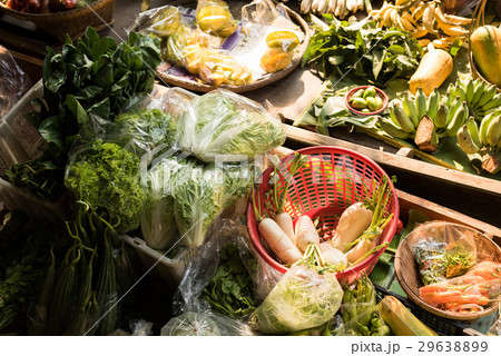 floating market at Thailand 29638899