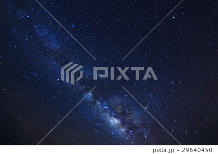 Milky way galaxy. Long exposure photograph. Milky way galaxy. Long exposure photograph. 29640450
