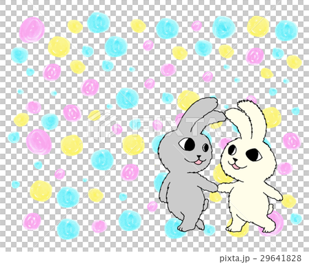 A friend rabbit dot 29641828