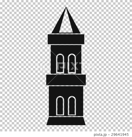 Castle tower icon, simple style Castle tower icon, simple style 29641945