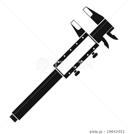 Vernier caliper icon, simple style Vernier caliper icon, simple style 29642052