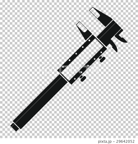 Vernier caliper icon, simple style Vernier caliper icon, simple style 29642052