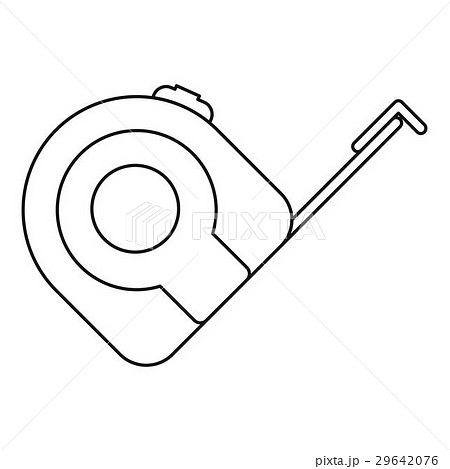Tape measure icon, outline style Tape measure icon, outline style 29642076