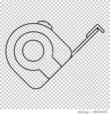 Tape measure icon, outline style Tape measure icon, outline style 29642076