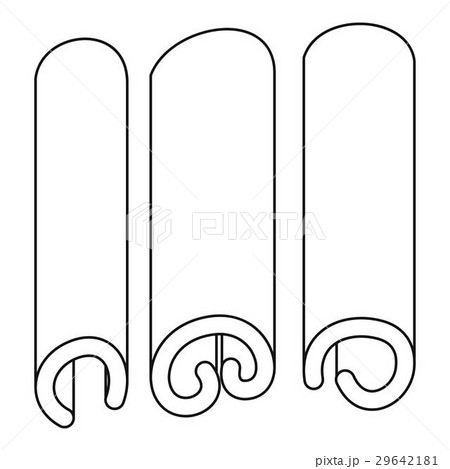 Cinnamon icon, outline style 29642181