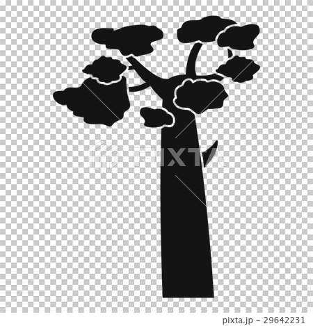 Baobab icon, simple style 29642231